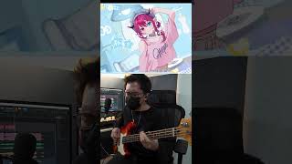 Messing around with the bassline of Jewelry - Hololive English Promise #bass #hololive