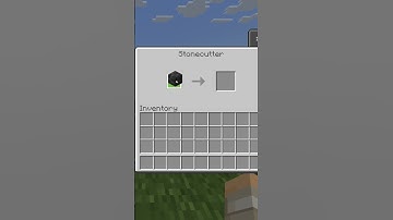 How to Make Deepslate Tile Walls With a Stone Cutter in Minecraft #Shorts