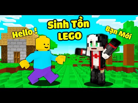 Video REDHOOD THỬ THÁCH 24 GIỜ SINH TỒN THẾ GIỚI LEGO TRONG... - youtube