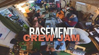 Basement Jam with the crew | SP-404 MKII, MPC Live 2, SP-1200, Mini Moog  | #beatmaking #sp404mk2