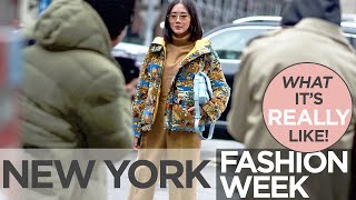 What NYFW is REALLY Like | Camille Co
