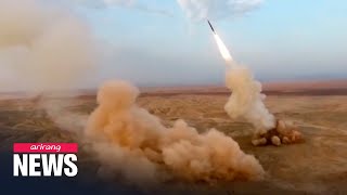 Iran fires first underground ballistic missile on last day of its military drill