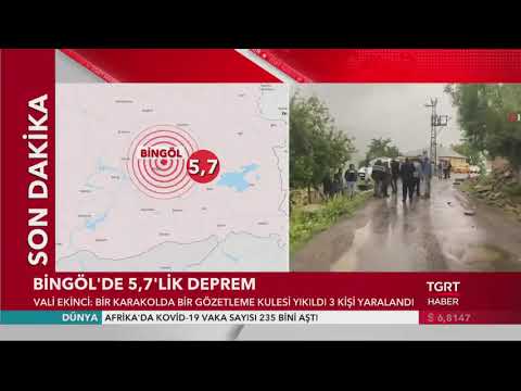 Bingöl Karlıova'da 5.7