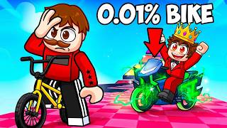 Ich habe einen Bike Obby Coach gemietet und dann ein 0,01...