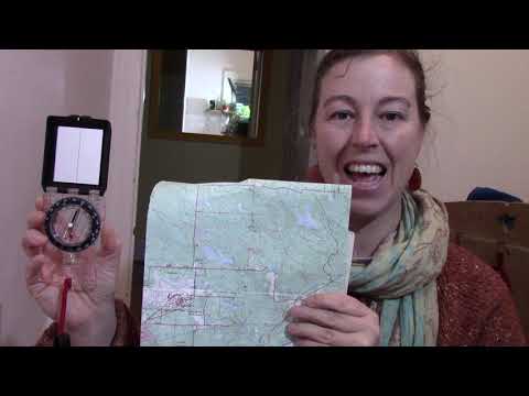 Triangulation or How to figure out where you are with a map and compass