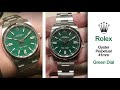 Rolex Oyster Perpetual 41mm Green Dial (2022 Edition) Reference 124300