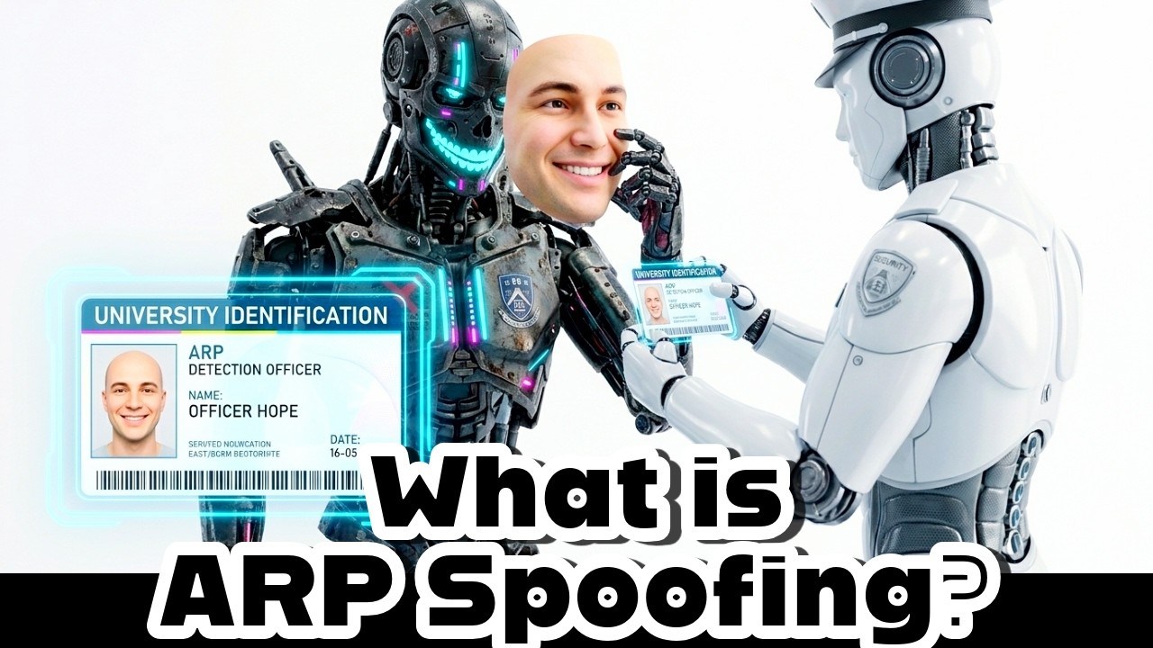 When Hackers Pretend to Be Friendly: ARP Spoofing | SOC1 Training - YouTube