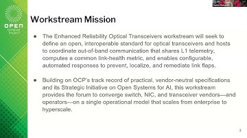 OCP Networking Project call (Nov 10, 2025)