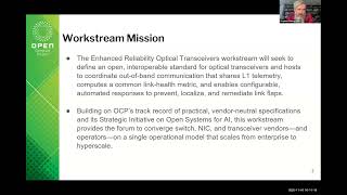 OCP Networking Project call (Nov 10, 2025)