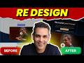 How I Redesigned Ankur Warikoo's Website 🔥 (UI/UX Breakdown 2025) | ESTIFFICIENT @warikoo