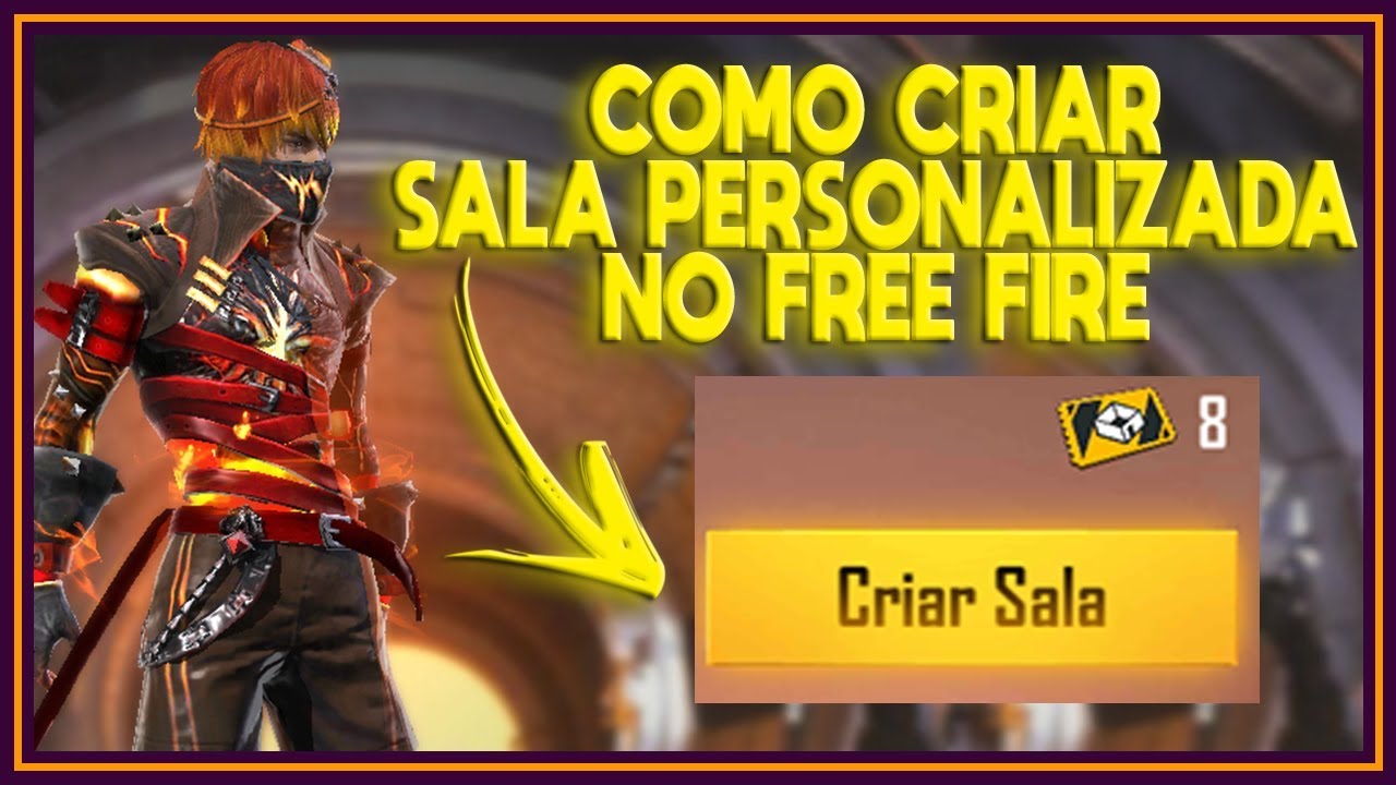 Free Fire: como criar sala personalizada, free fire