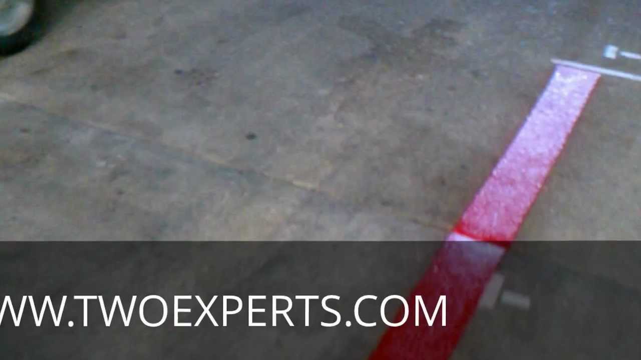 Parking Lot Striping, red box rentals, Hammond LA. YouTube