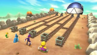 Mario Party 9 Minigames - Koopa vs Magikoopa vs Waluigi vs Wario (Master Cpu)