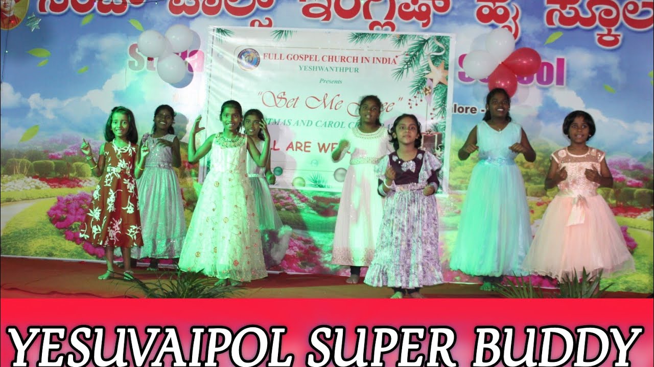 Yesuvaipol Super Buddy| FGCI Yeshwanthpur Kids Dance