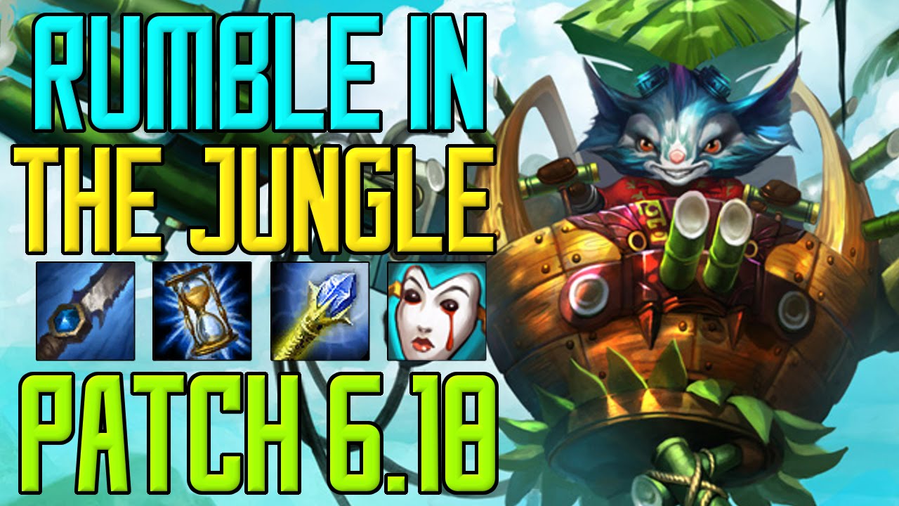 ◄ Rumble in the Jungle! ► Patch 6.18 - Normal Game Madness - Rumble Gameplay [German/HD/S6]