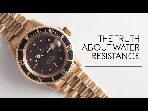 The Truth About Water Resistance | RANT&H;