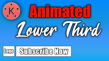 How to Make Lower Third Using Kinemaster | PixelLab | Animated Lower Third