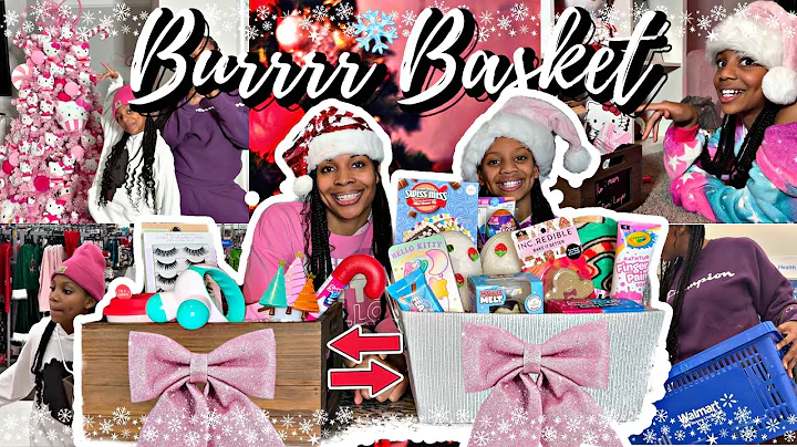 Holiday BURR BASKET Challenge Epic FAIL or Epic sliegh! 🫣 Who Won? 😱🫣 (DIY Gift  Exchange, Vlogmas)