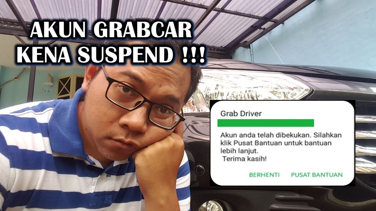 Akun Grabcar Kena Suspend? What The....?!! 