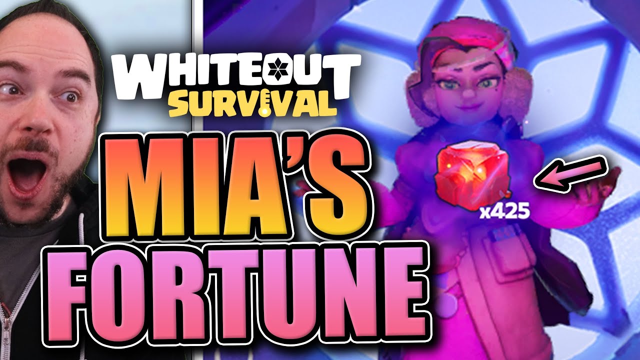 I beat Mia's fortune [with my crazy reset strategy] Whiteout Survival