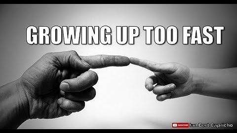 Growing Up Too Fast - Animation With Lyrics #trendingvideo #newmusic #newmusicrelease #newmusicalert