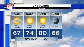 WATCH: Meteorologist Mike Osterhage gives his early weather forecast
