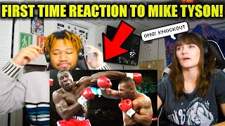 OUR FIRST TIME REACTING TO!  Mike Tyson - All the KNOCKOUTS - IMPOSSIBLY INTIMIDATING