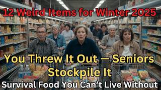 20 Must-Have Survival Items Seniors 55+ Always Stockpile for a Weird Winter 2025