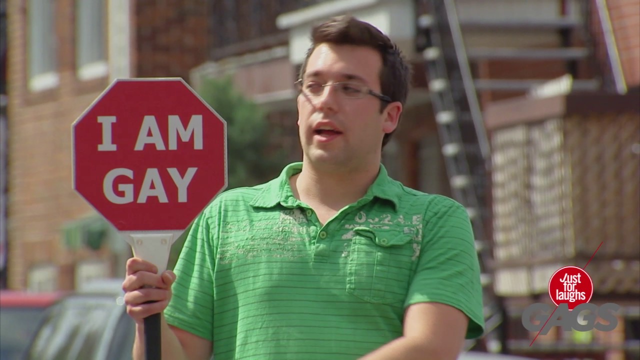 Le GAG De L'Homme Rose