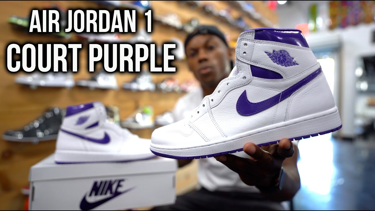 Air Jordan 1 High Court Purple EARLY Review! These MIGHT Be