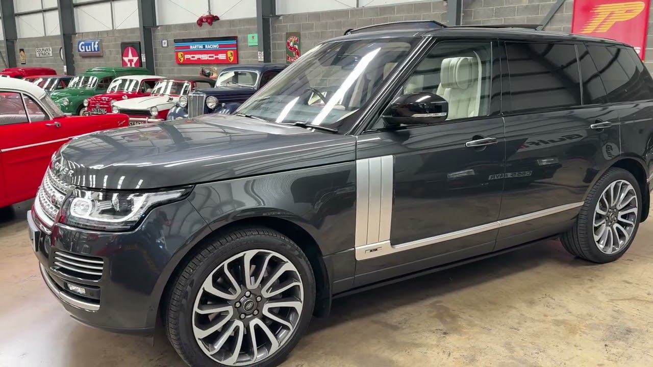 2017 LAND ROVER RANGE ROVER | MATHEWSONS CLASSIC CARS | AUCTION: 30 & 31 JULY & 1 AUGUST 2025