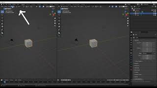 Why is the menu bar partially visible in Split Screen Mode in Blender - Solution