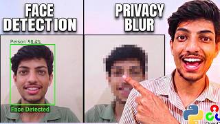 I Built an AI Privacy Tool to Automatically Blur Faces in Real-Time! (OpenCV DNN)