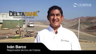 Suministro de Tanque Flexible de 140 000 litros para el Condominio Playa Lomas del Mar - CIDELSA
