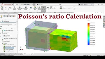 SolidWorks Structural Simulation 08 | Poisson