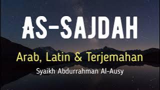 AS-SAJDAH ARAB, LATIN & TERJEMAHAN BAHASA INDONESIA | SYAIKH ABDURRAHMAN AL-AUSY