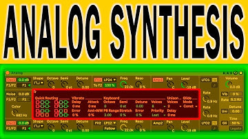 ANALOG - Learn Ableton