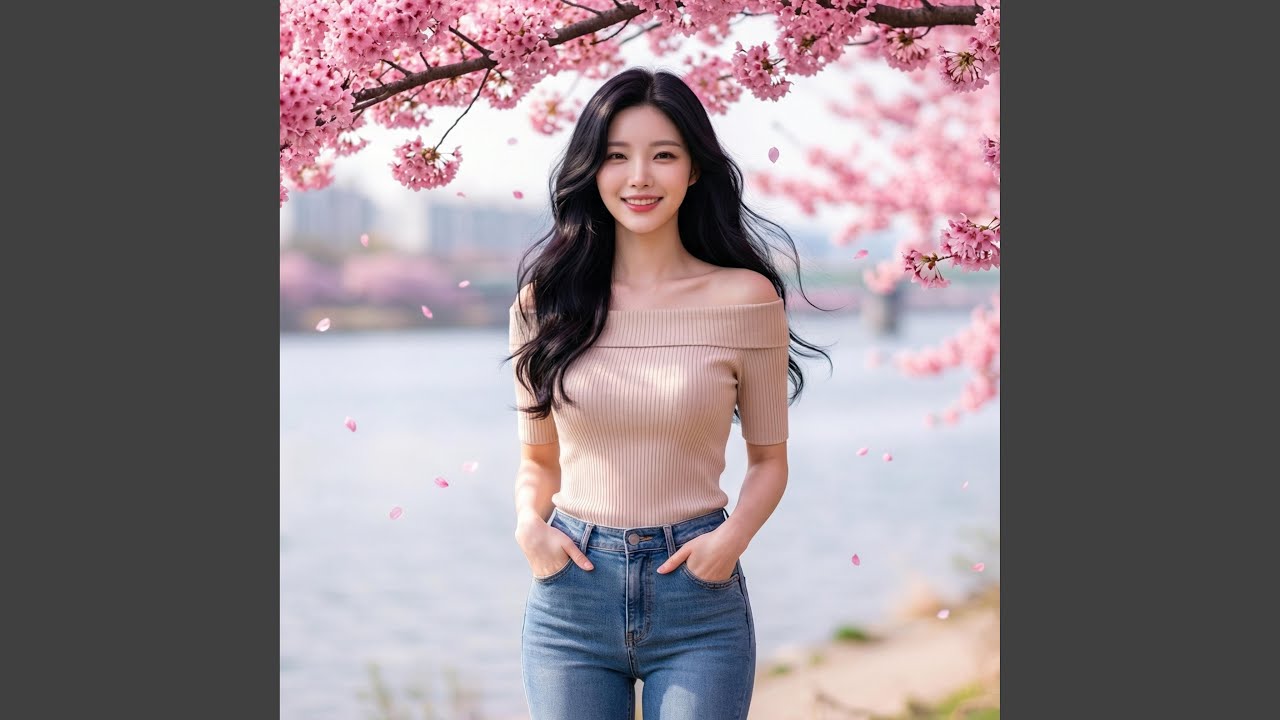 봄빛에 스며든 너