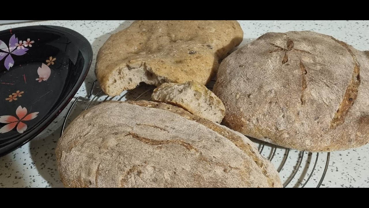 Cum se face pâine cu maia / How to make Sourdough Bread 