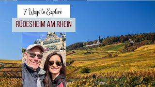 7 Best Ways to Explore Rüdesheim am Rhein, Germany | Travel Guide | Middle Rhine River Valley 🇩🇪