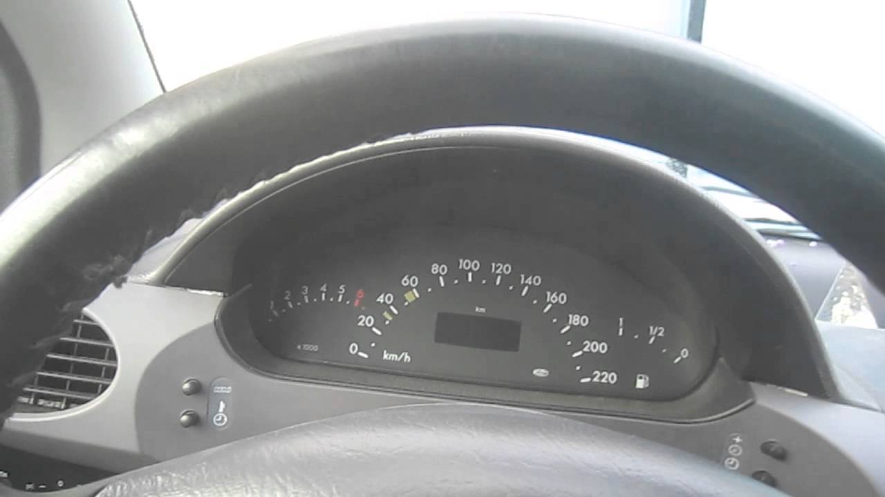 Разбор мерседес w168