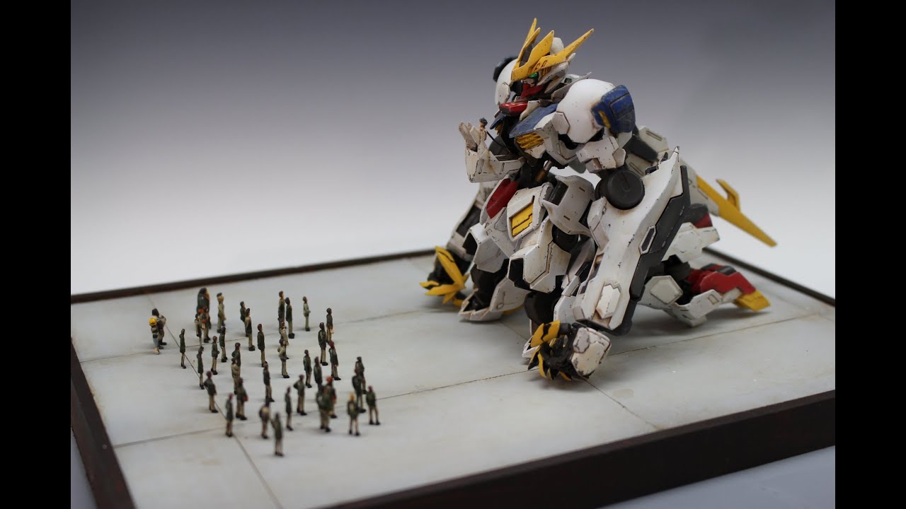 ガンプラ】1/144ガンダムバルバトスルプスレクスを改造塗装