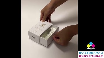 Chuyên sản xuất và in offset hộp cứng, hộp giấy mỹ phẩm