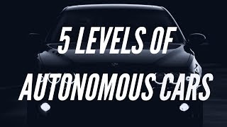 What are the different levels of Autonomous Vehicle?