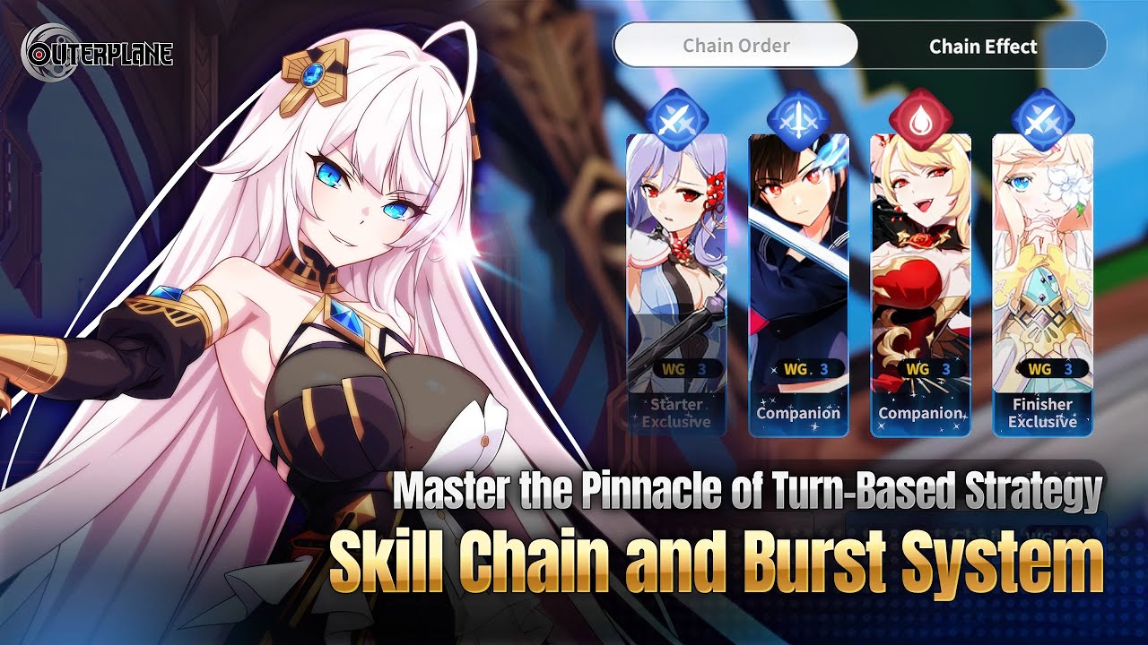 OUTERPLANE - Strategy Anime - скачать игру бесплатно | mobilagames.ru