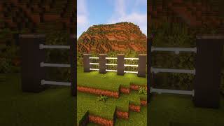 MINECRAFT FENCE DESIGN - Part 1
