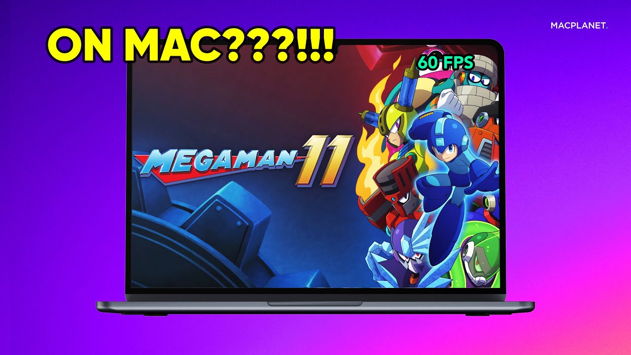 I Didn’t Expect Mega Man 11 to Run This Smooth on MacBook Air
