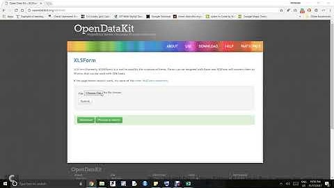 How to create a form in ODK #ODKforbeginners