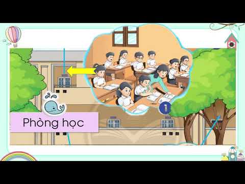 Tuần 6 - Môn Tự nhiên và xã hội - Bài Trường học của em (Tiết 1)