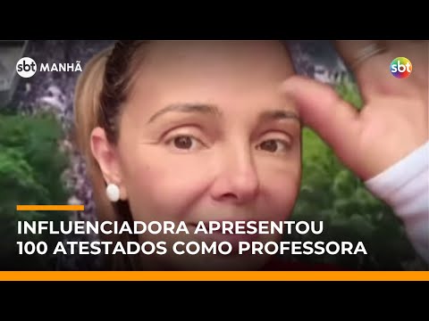 Video esquerdogata-e-alvo-de-processo-por-mais-de-100-atestados-medicos-sbt-manha